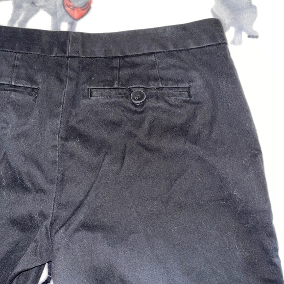 MARC JACOBS Khaki Chino Women's Black stretch Pants Trouser 6 - Picture 8 of 12